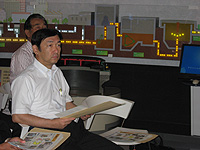 水質管理棟完成式典での市長挨拶