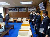 令和3年度松山市議会事務局辞令交付式②