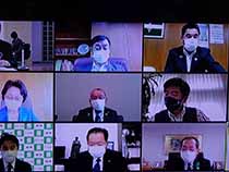 全国市議会議長会役員選考委員会(Web会議)④