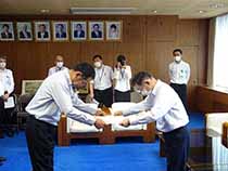 松山市議会表彰伝達式②