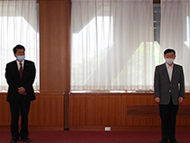 副議長就任式①
