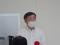 松山市消防団立岩分団消防ポンプ蔵置所落成式②