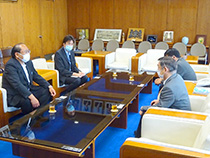 総務省四国通信局長来庁①