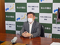 松山市議会報告会YouTube用録画撮影⑦