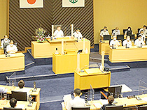 9月議会開会日②