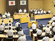 議会閉会日③