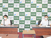 9月議会閉会後の定例記者会見⑤
