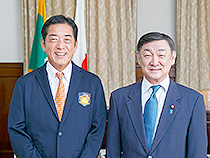 中村知事を訪問①