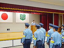 松山市消防特別査察出発式⑦
