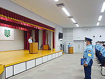 松山市消防特別査察出発式⑧