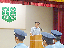 松山市消防特別査察出発式⑩