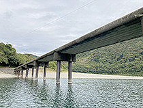 四万十川の沈下橋③
