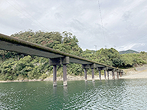 四万十川の沈下橋④