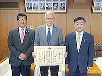 総務大臣感謝状伝達式④