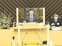 議会開会日①