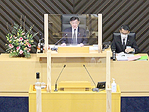 議会開会日②