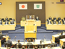 議会開会日③
