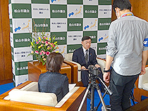 愛媛CATV「まちのリーダー新年あいさつ」収録⑤