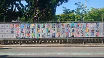 選挙ポスター掲示板A