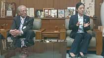 青年海外協力隊・シニア帰国隊員市役所表敬
