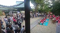 三津厳島神社十七夜祭・水軍太鼓奉納A