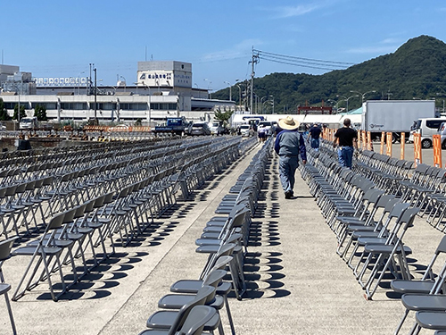 三津浜花火大会会場⑦