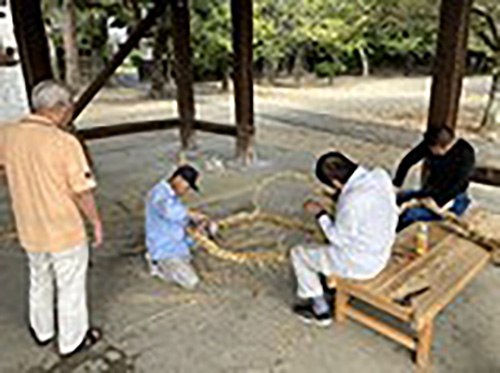 三津厳島神社秋祭り準備①