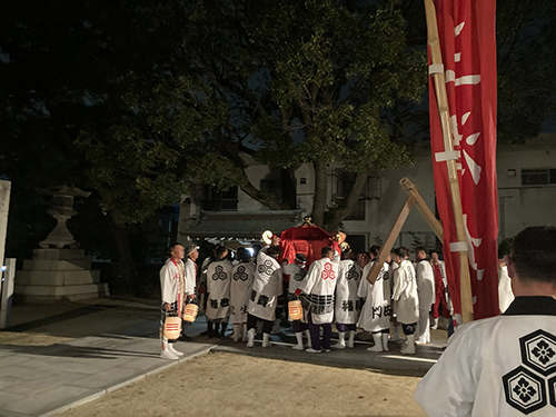 三津厳島神社秋祭り①