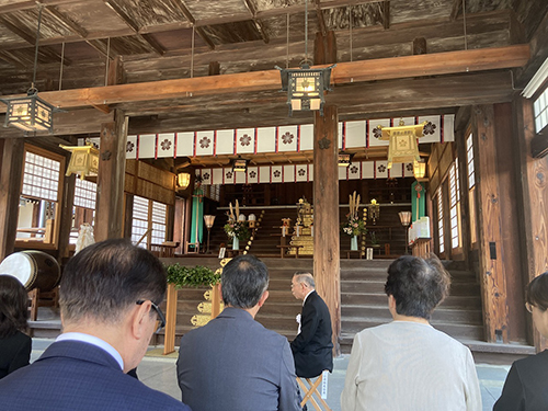 愛媛県隊友会慰霊祭①