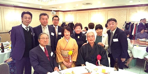 大原玉漣さん県展会員優賞受賞祝賀会②