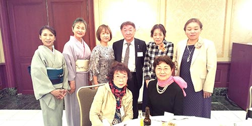 大原玉漣さん県展会員優賞受賞祝賀会③