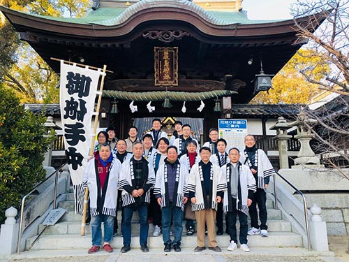 平成船手組新年祈祷②